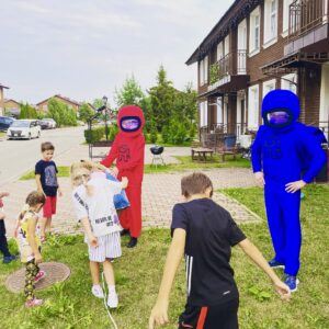 аниматоры амонг ас заказать на праздник москва