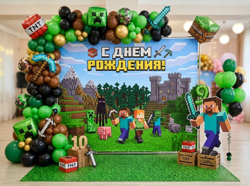 фотозона майнкрафт