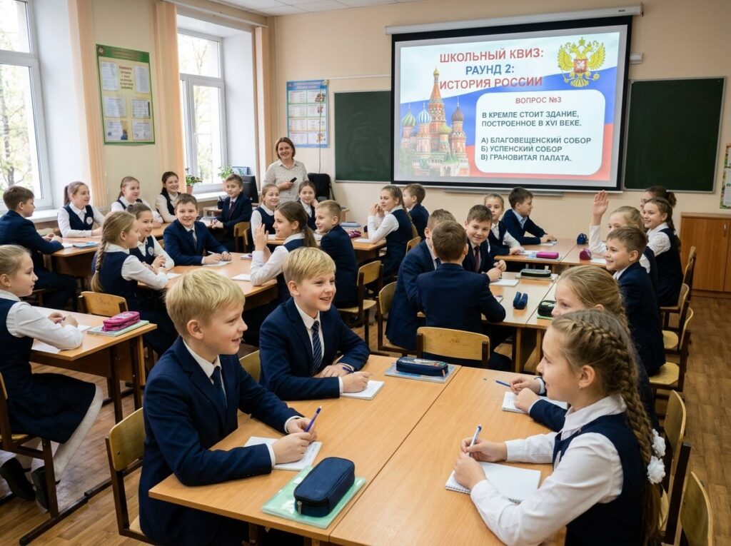 выездной квиз для детей и подростков в школу заказать