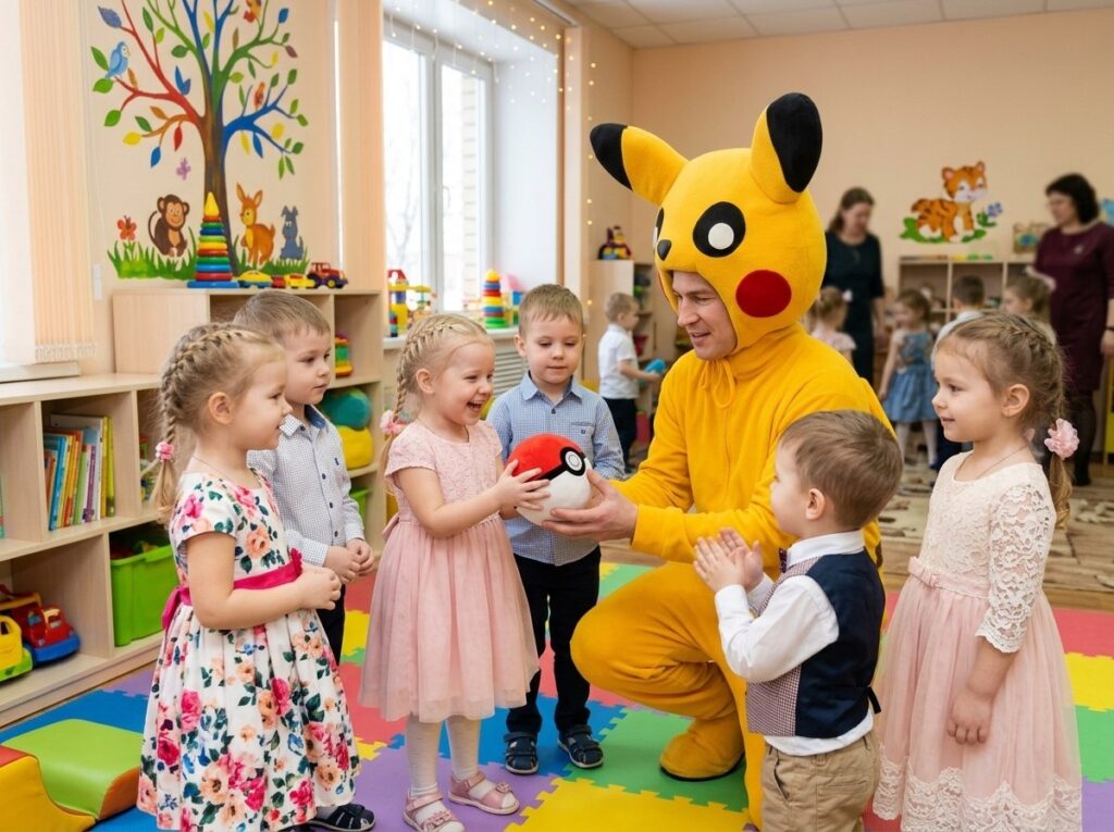 аниматор пикачу
